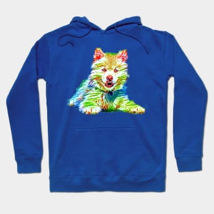 Colorful Artistic Dog Hoodie